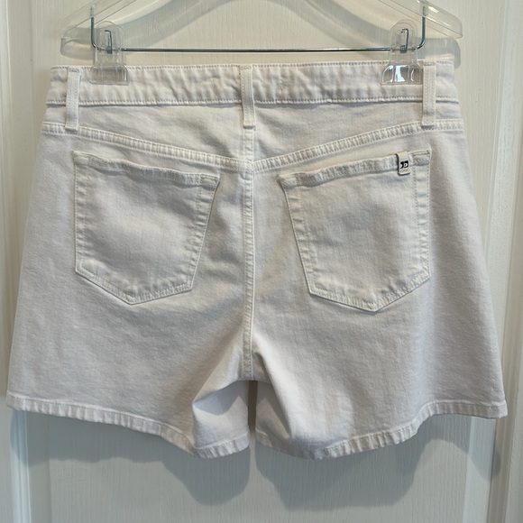 Joe’s Jeans White denim Rolled Shorts size 30 - Picture 3 of 9